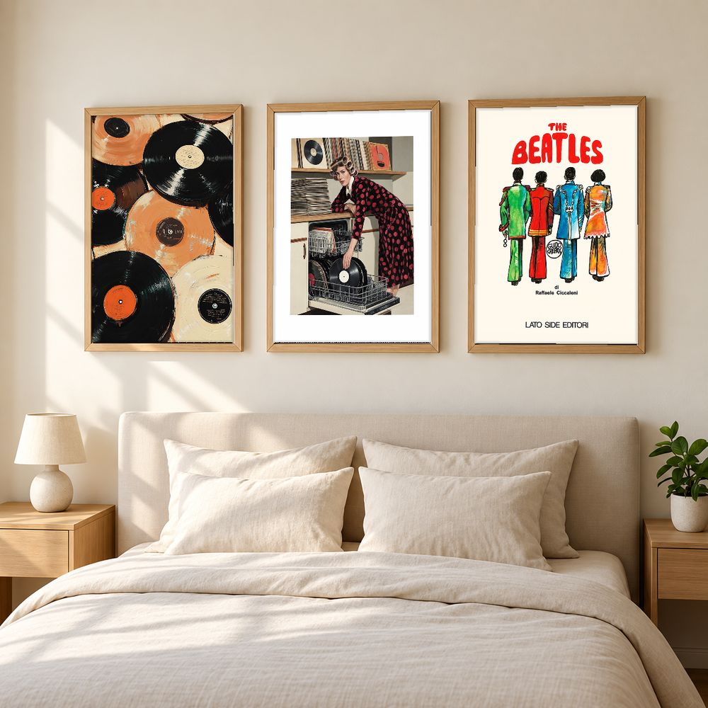 Set de cuadros decorativos que combinan