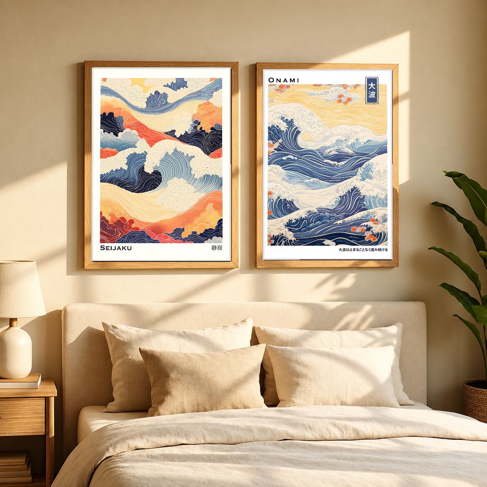 Set de cuadros decorativos que combinan