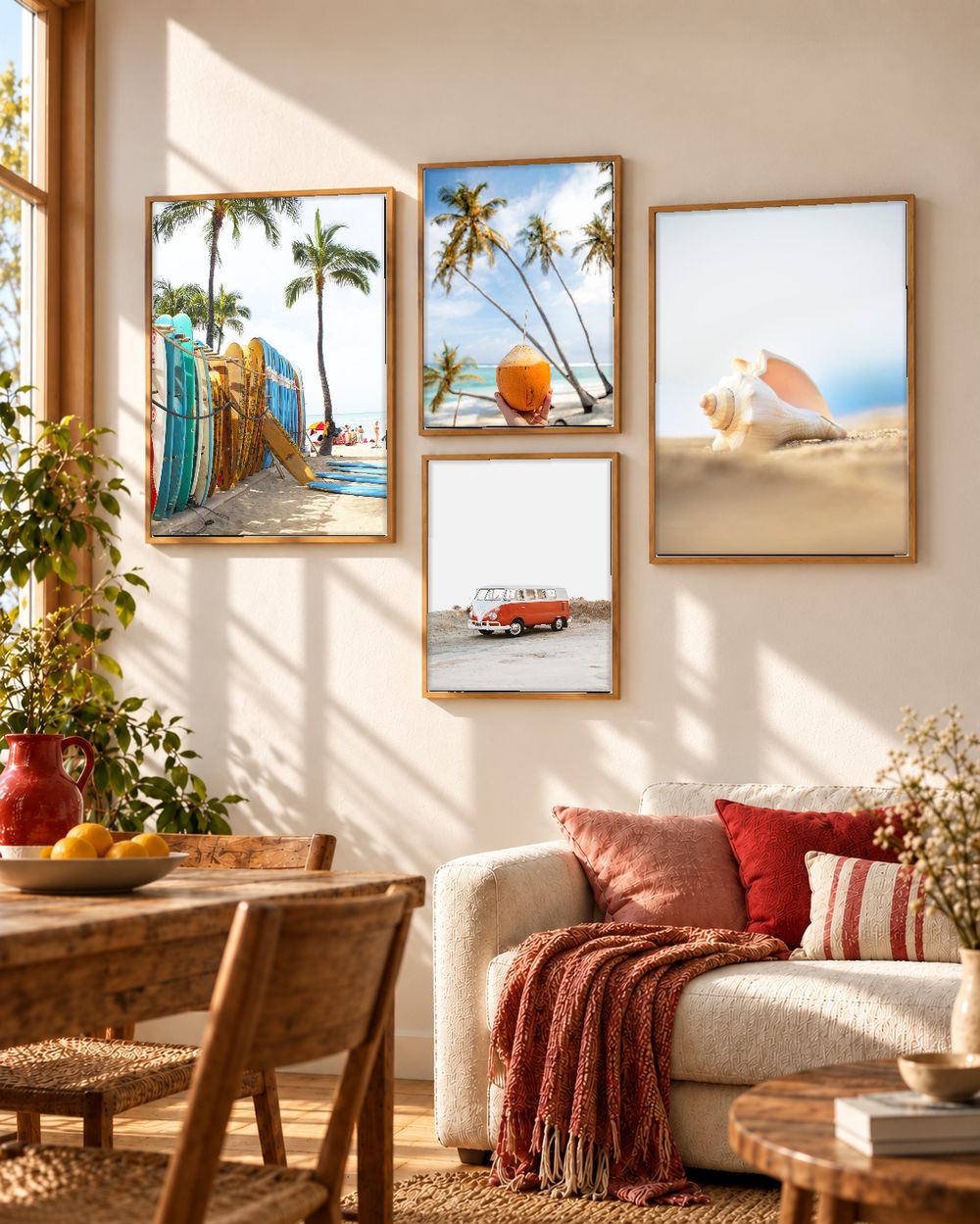 Set de cuadros decorativos que combinan