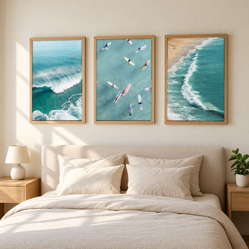 Set de cuadros decorativos que combinan