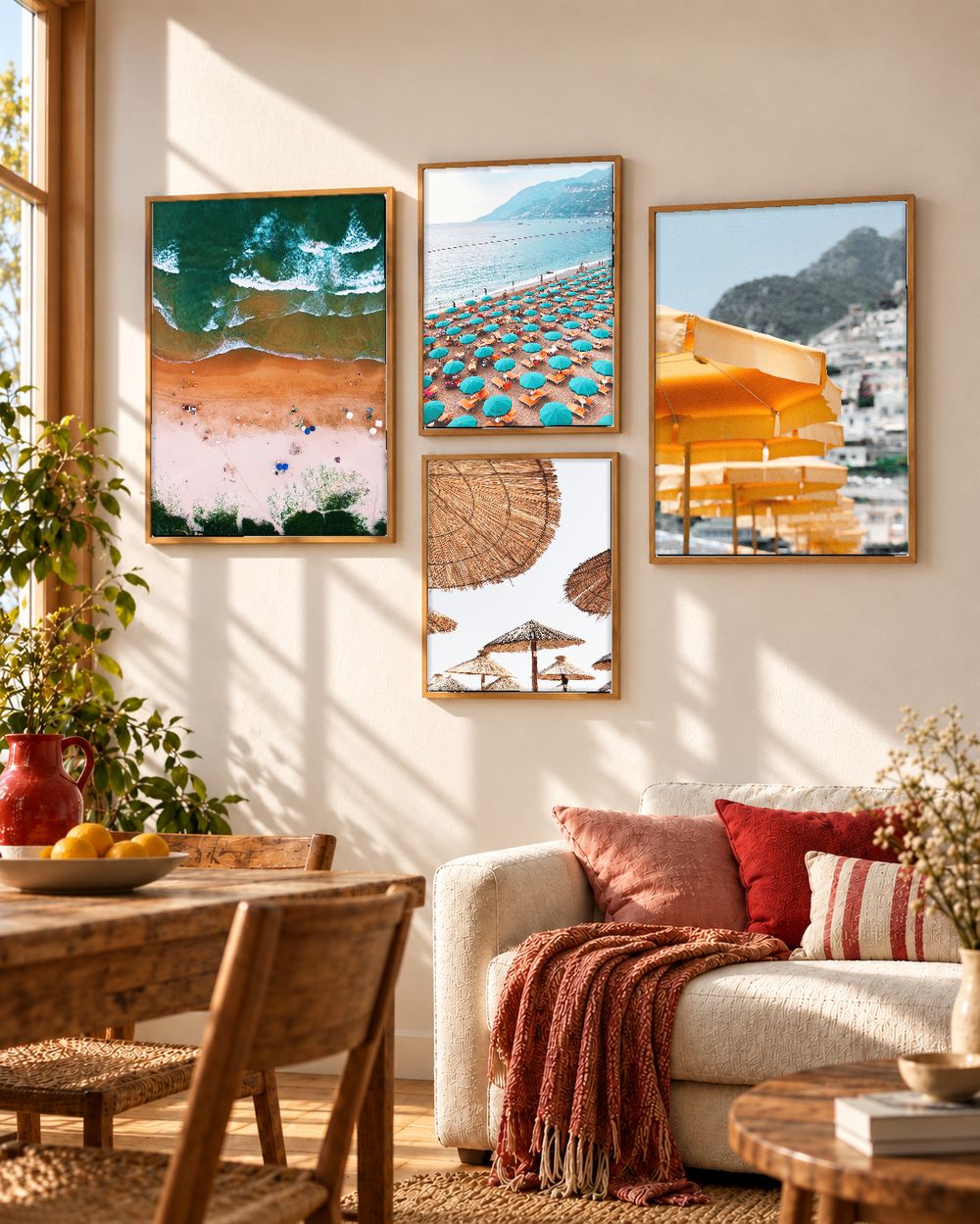 Set de cuadros decorativos que combinan
