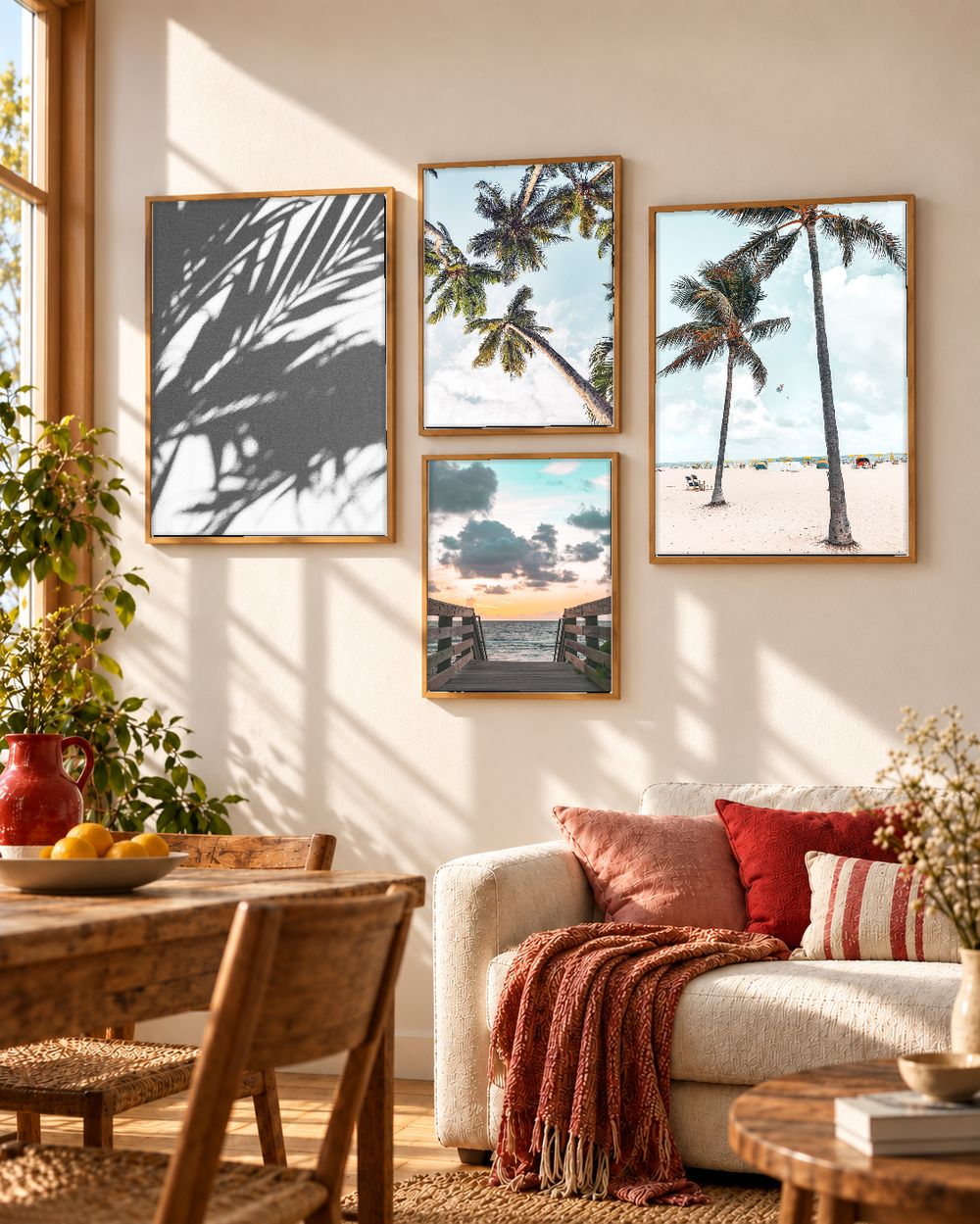 Set de cuadros decorativos que combinan