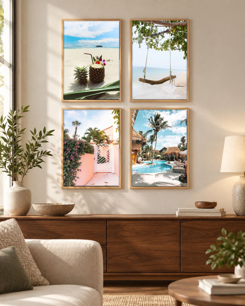 Set de cuadros decorativos que combinan