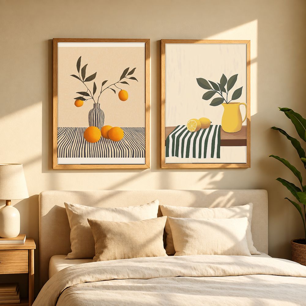 Set de cuadros decorativos que combinan