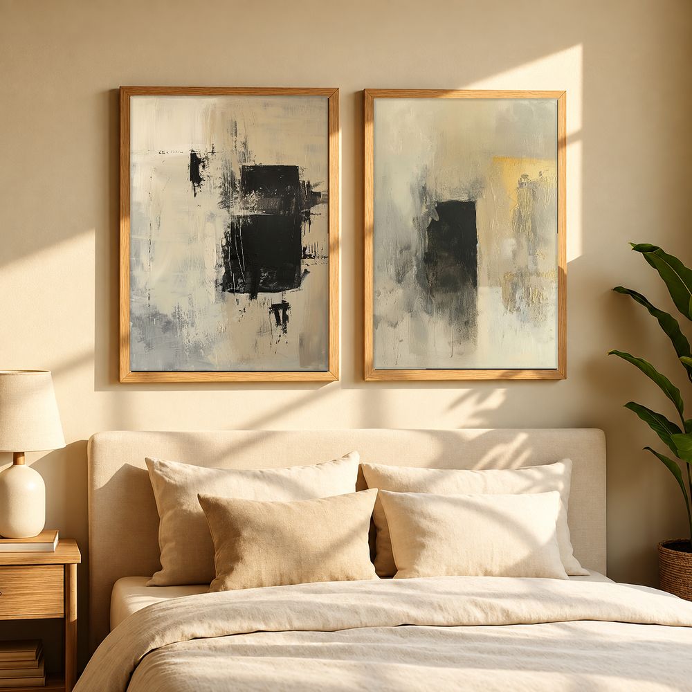 Set de cuadros decorativos que combinan