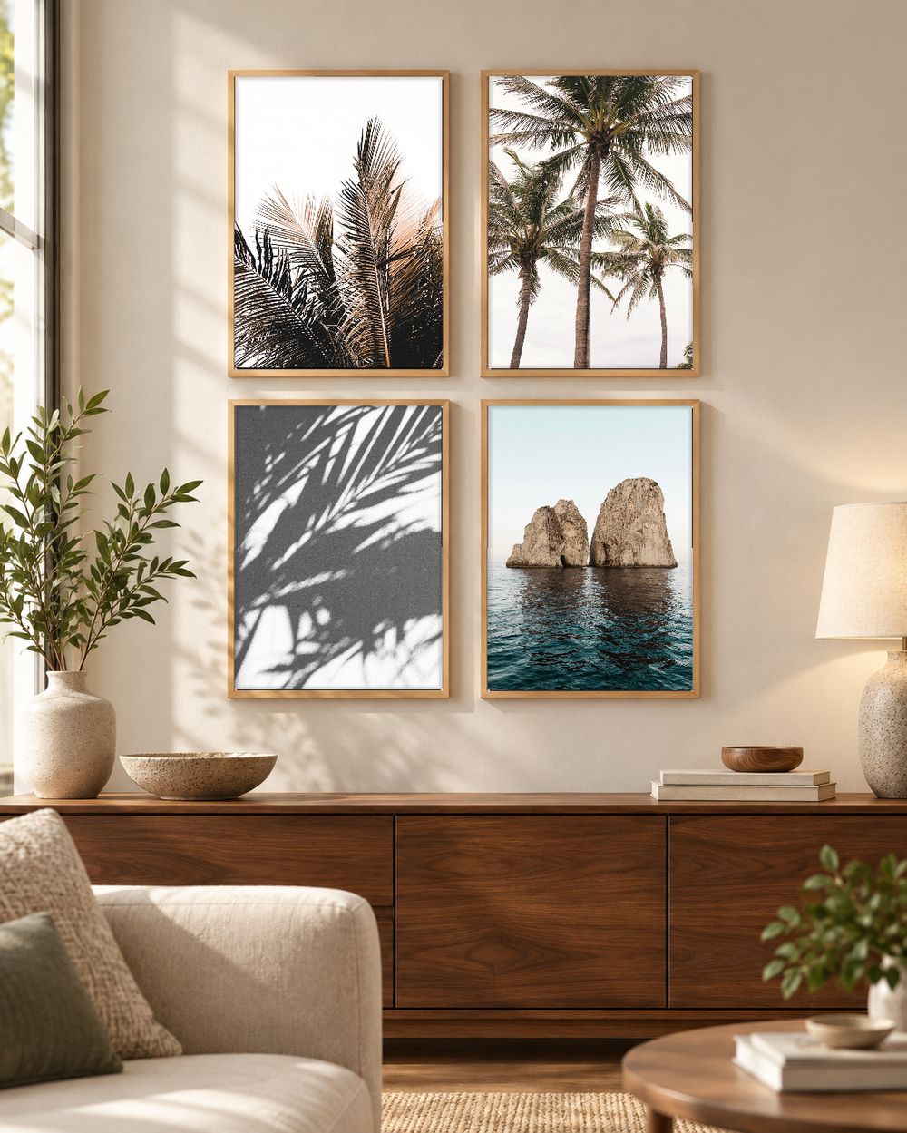 Set de cuadros decorativos que combinan