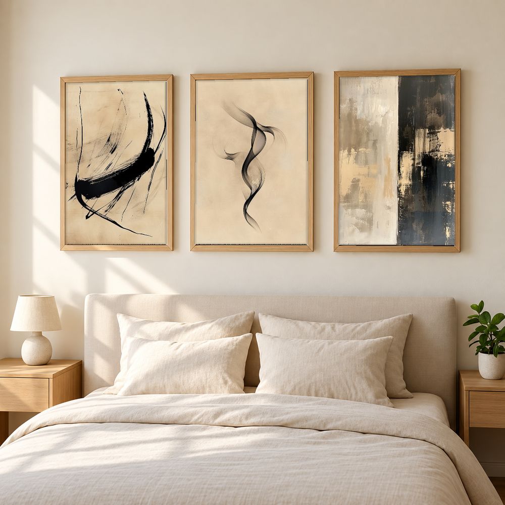 Set de cuadros decorativos que combinan