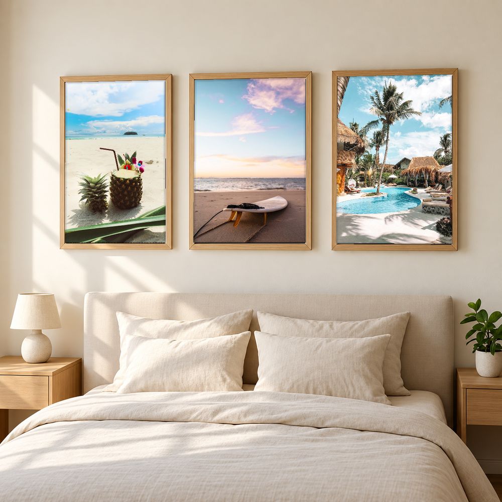 Set de cuadros decorativos que combinan