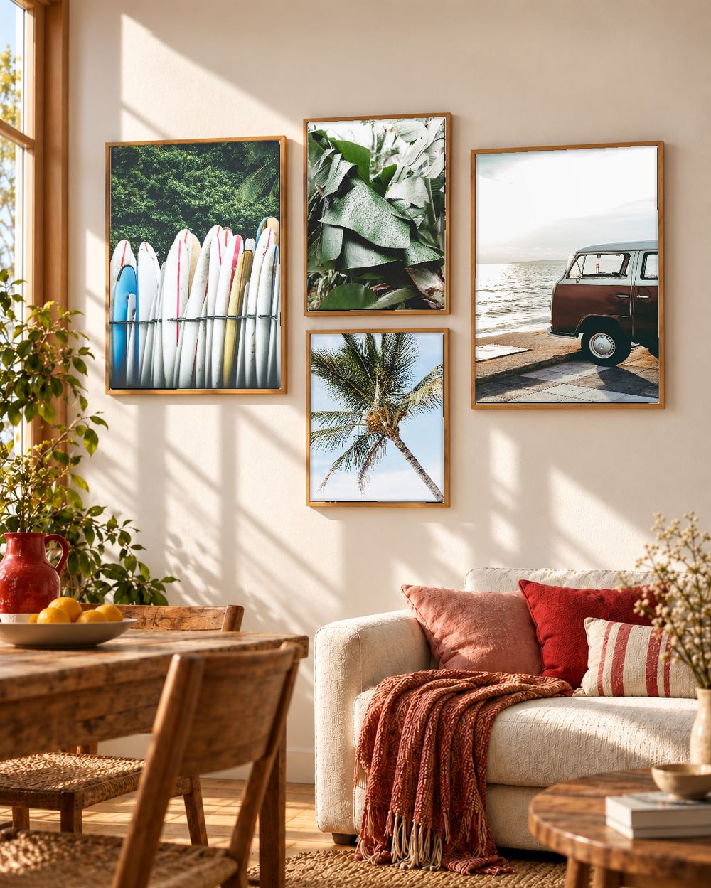 Set de cuadros decorativos que combinan