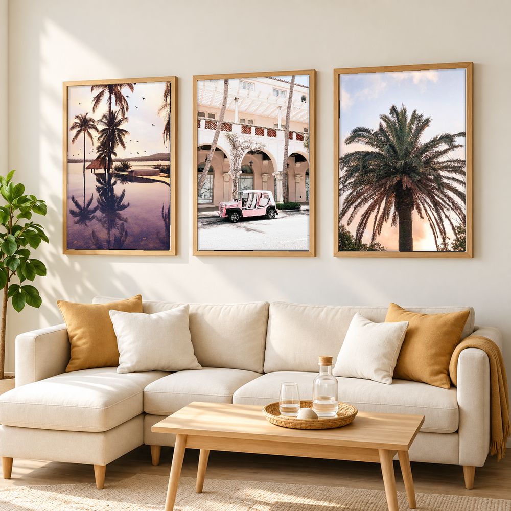 Set de cuadros decorativos que combinan