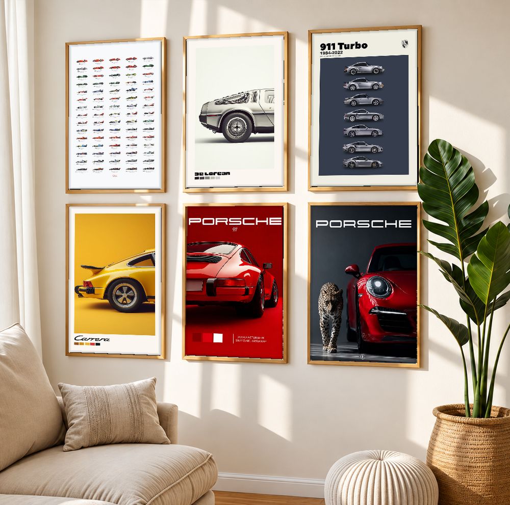 Set de cuadros decorativos que combinan