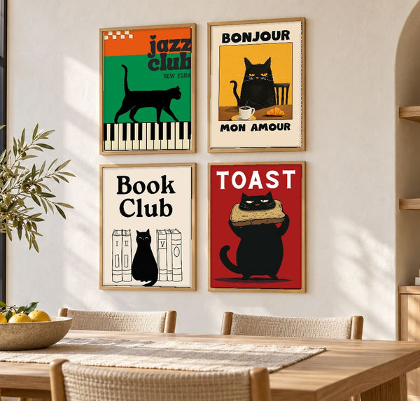 Set de cuadros decorativos que combinan