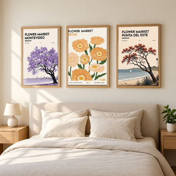 Set de cuadros decorativos que combinan