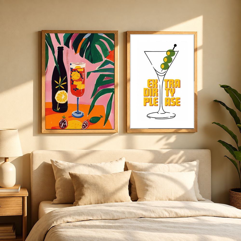 Set de cuadros decorativos que combinan