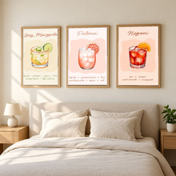 Set de cuadros decorativos que combinan