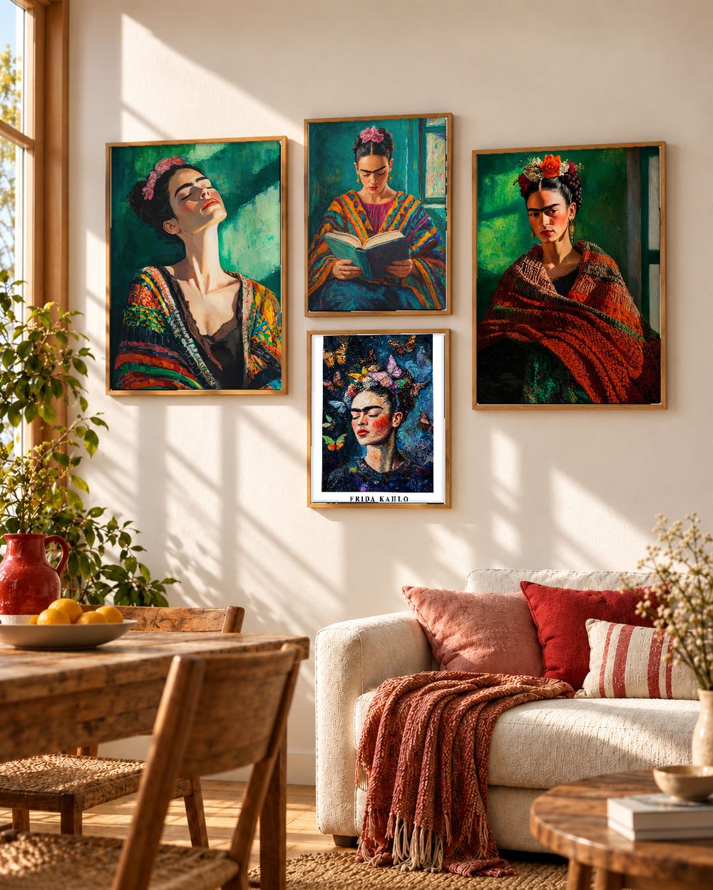 Set de cuadros decorativos que combinan