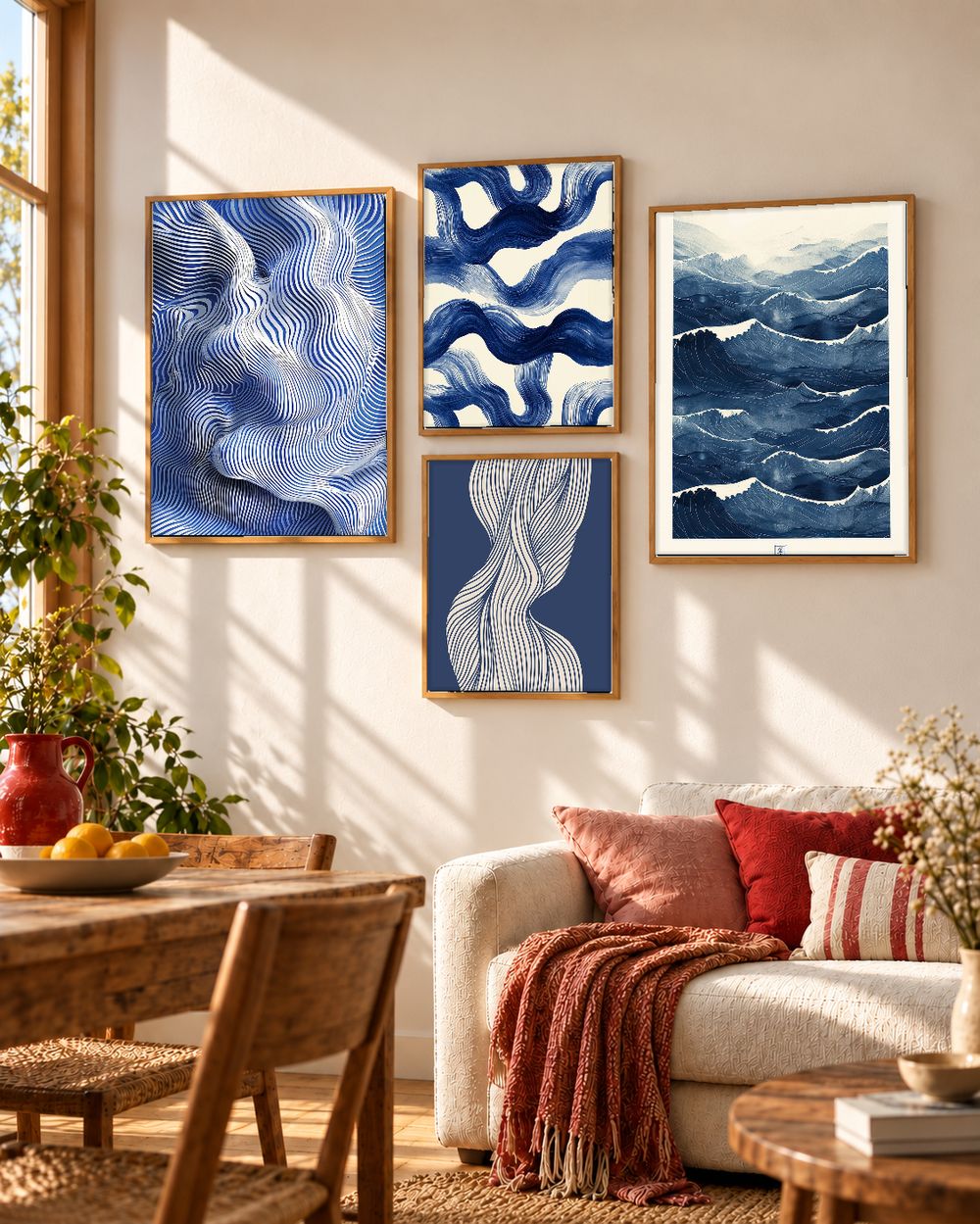 Set de cuadros decorativos que combinan
