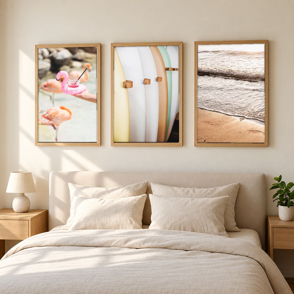 Set de cuadros decorativos que combinan