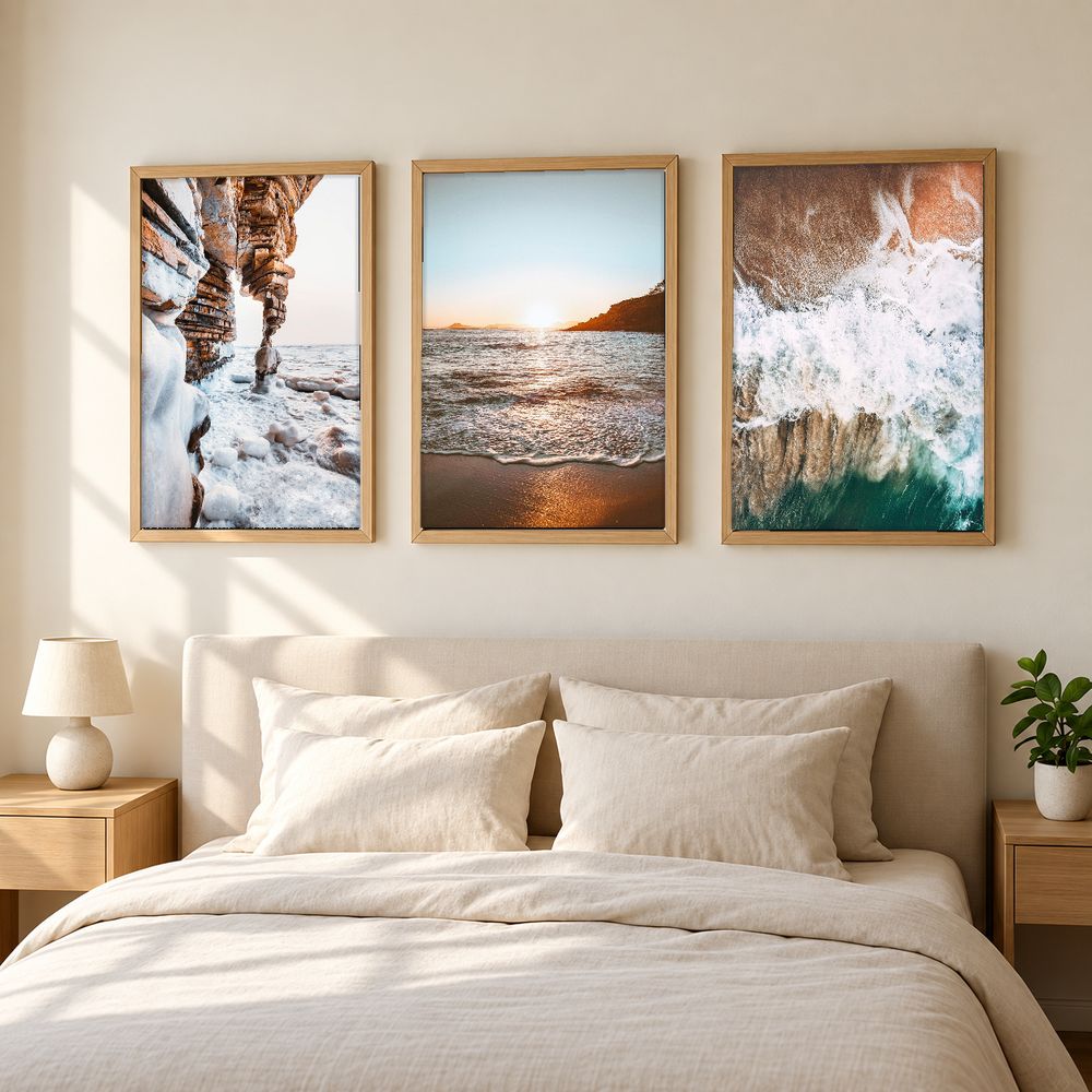 Set de cuadros decorativos que combinan
