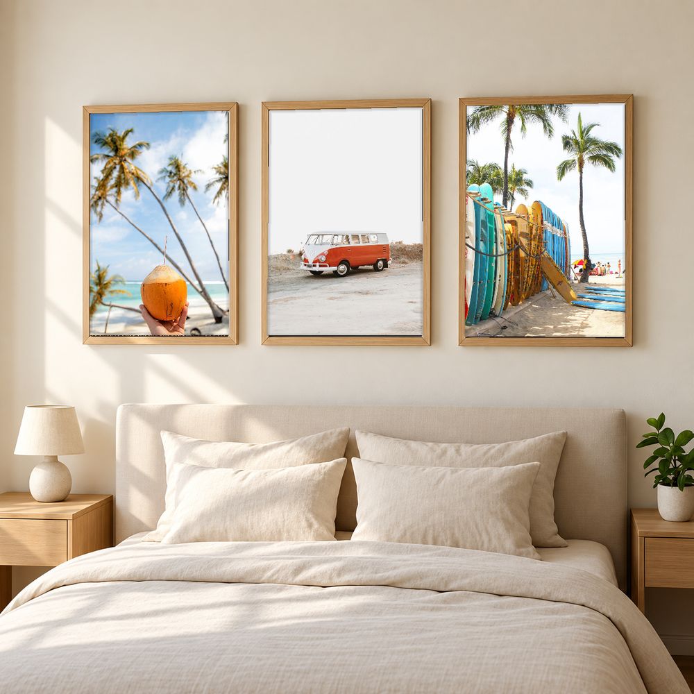 Set de cuadros decorativos que combinan