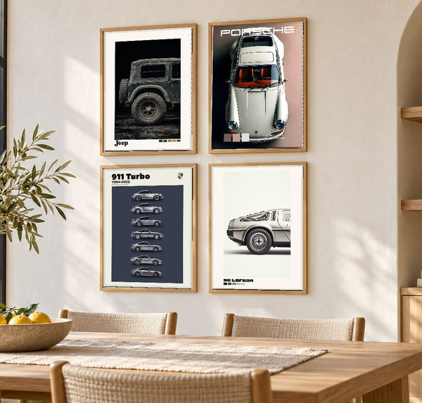 Set de cuadros decorativos que combinan