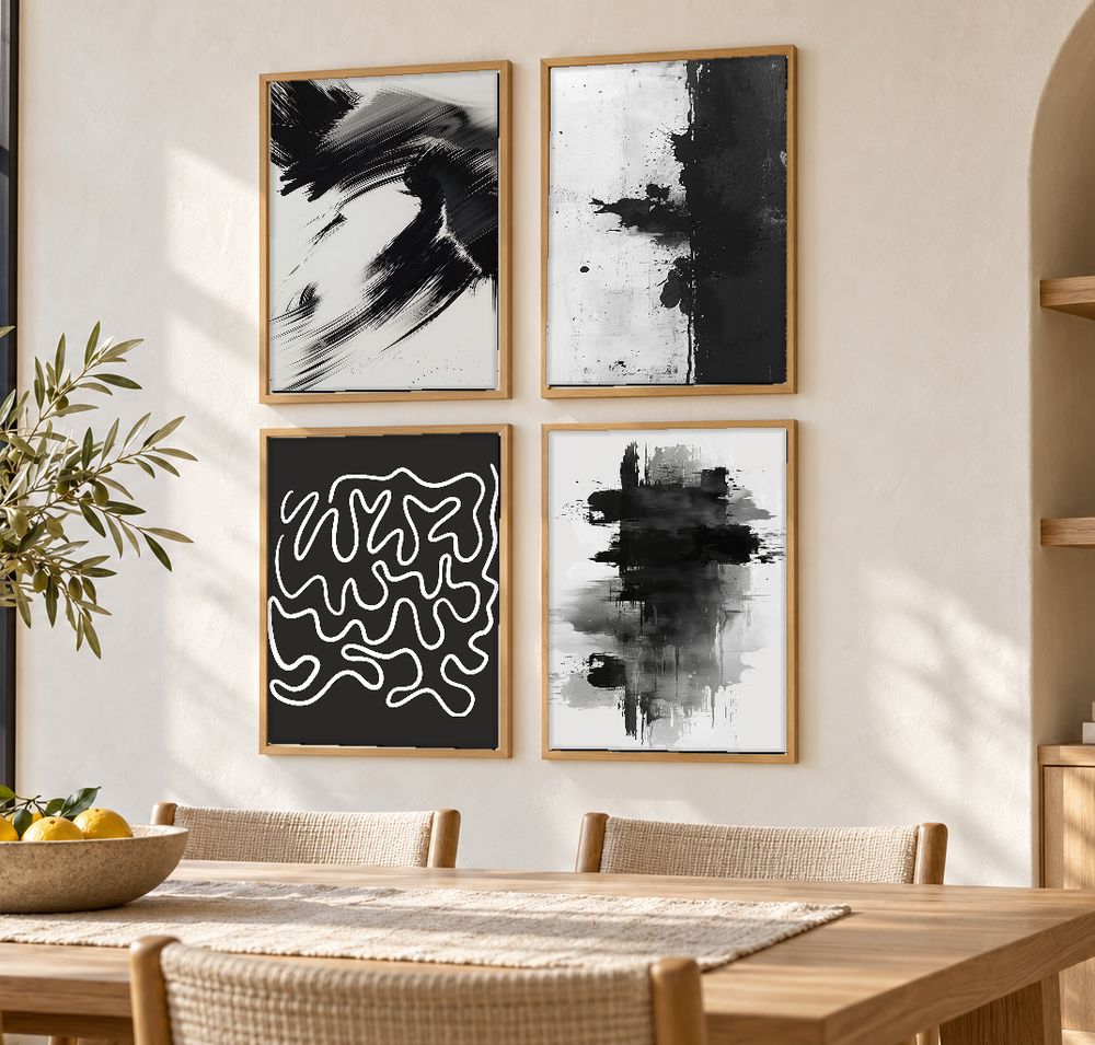 Set de cuadros decorativos que combinan