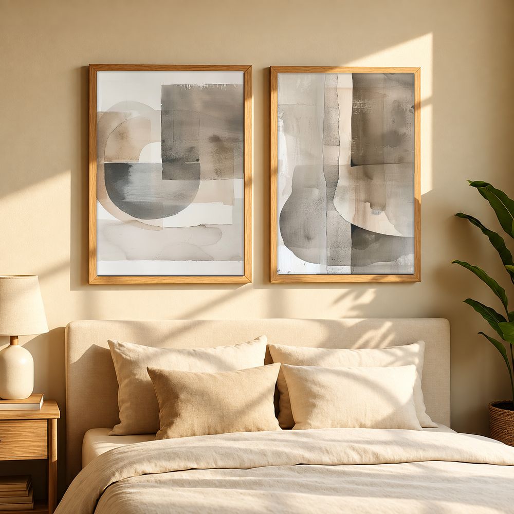 Set de cuadros decorativos que combinan