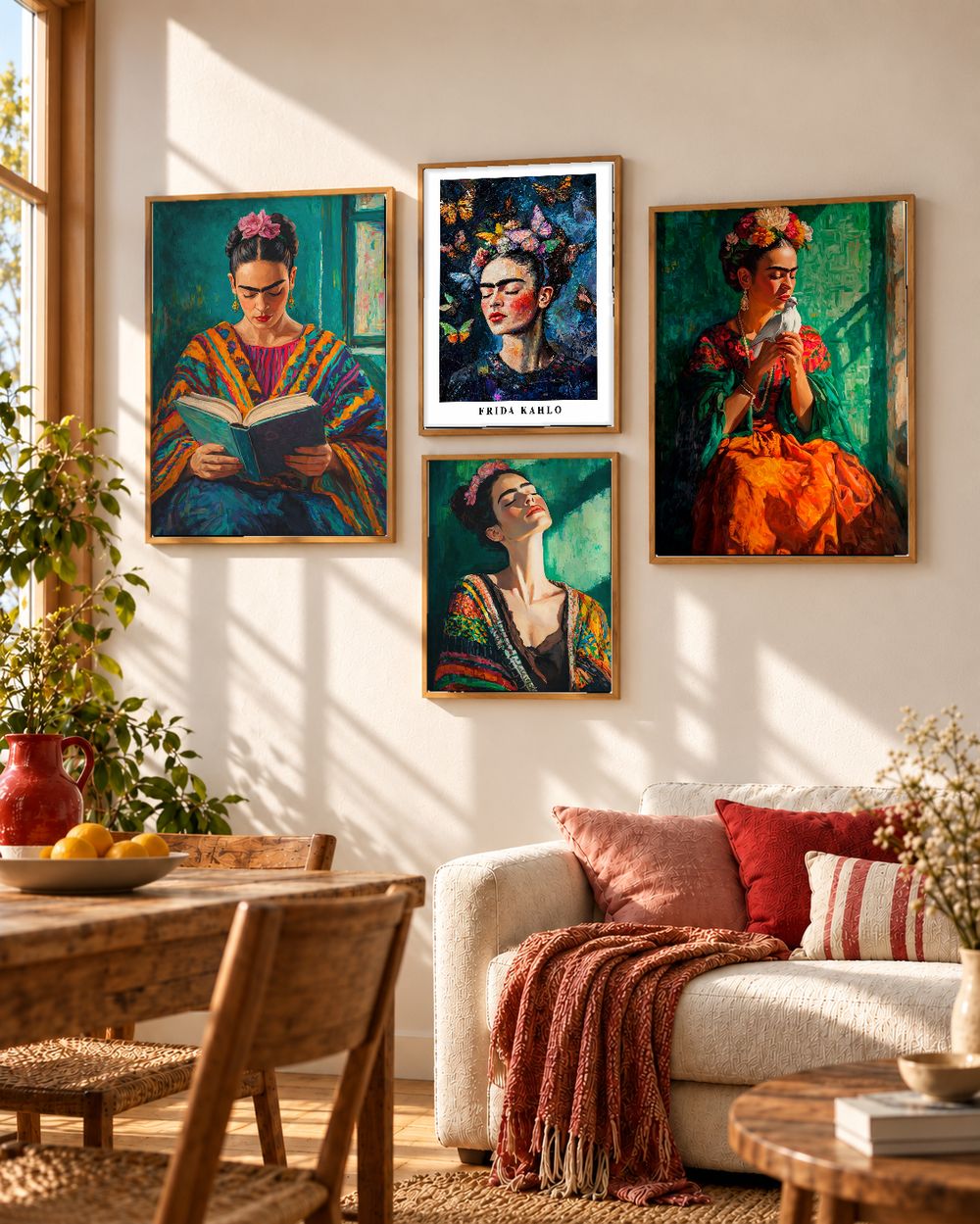Set de cuadros decorativos que combinan