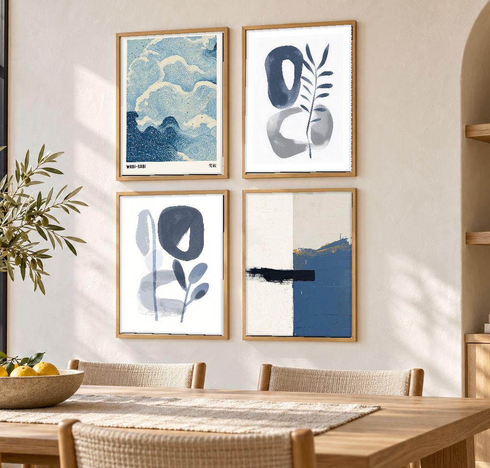 Set de cuadros decorativos que combinan