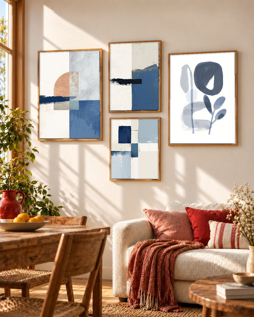 Set de cuadros decorativos que combinan