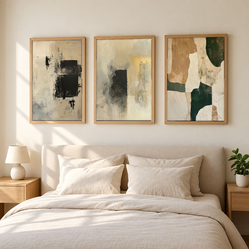 Set de cuadros decorativos que combinan