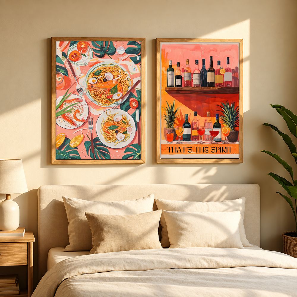 Set de cuadros decorativos que combinan