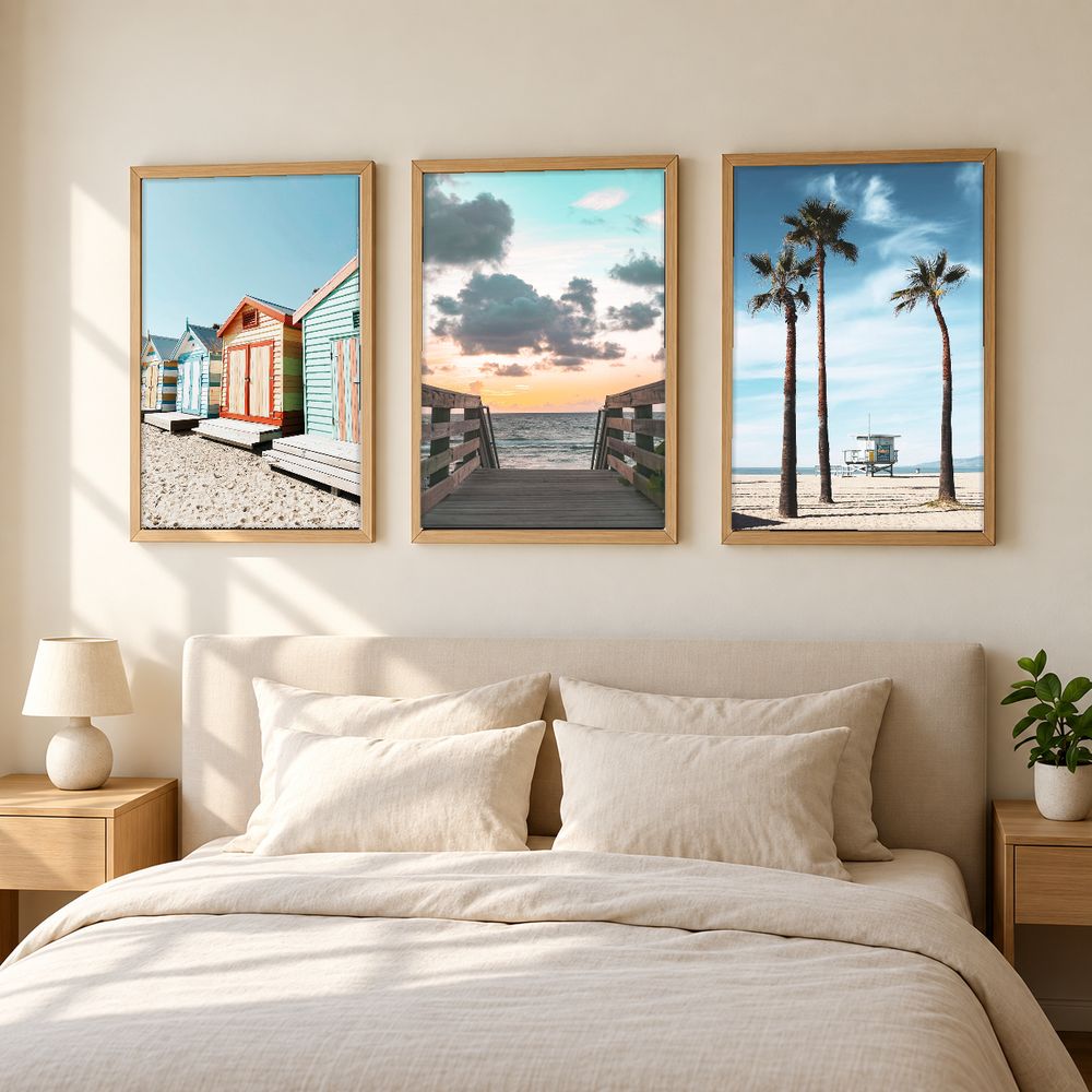 Set de cuadros decorativos que combinan