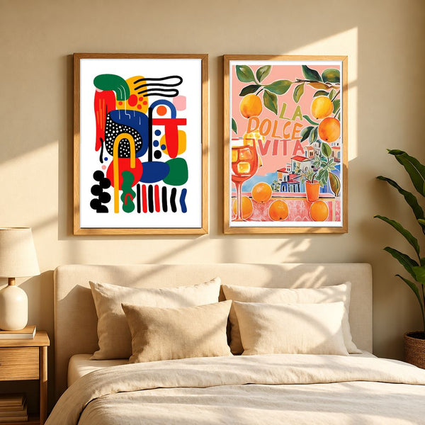 Set de cuadros decorativos que combinan