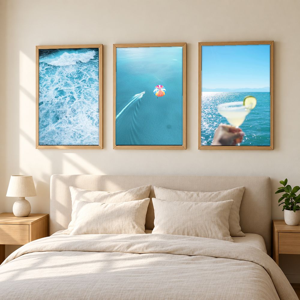 Set de cuadros decorativos que combinan