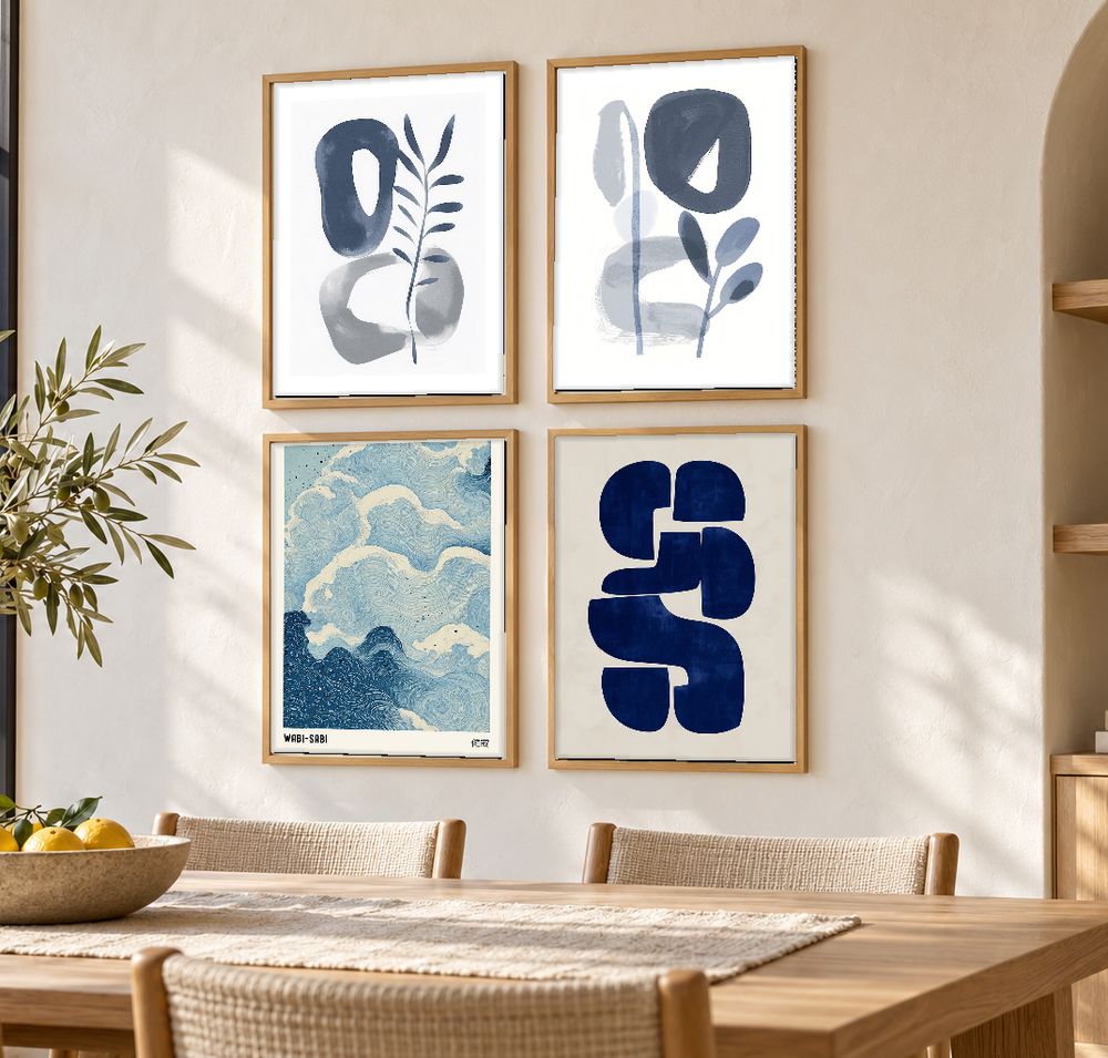 Set de cuadros decorativos que combinan