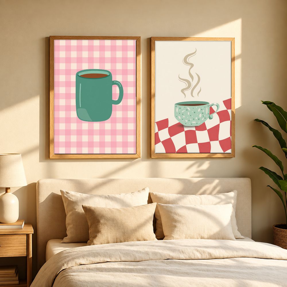 Set de cuadros decorativos que combinan
