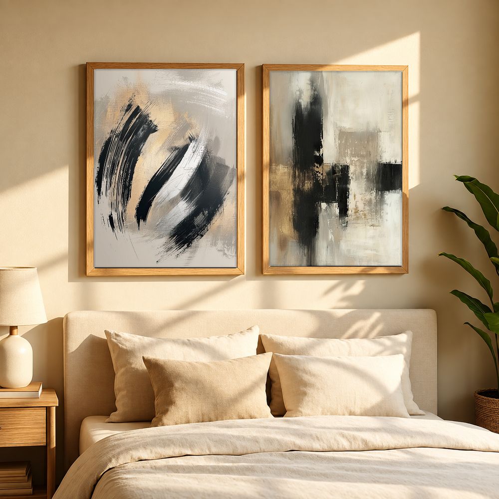 Set de cuadros decorativos que combinan