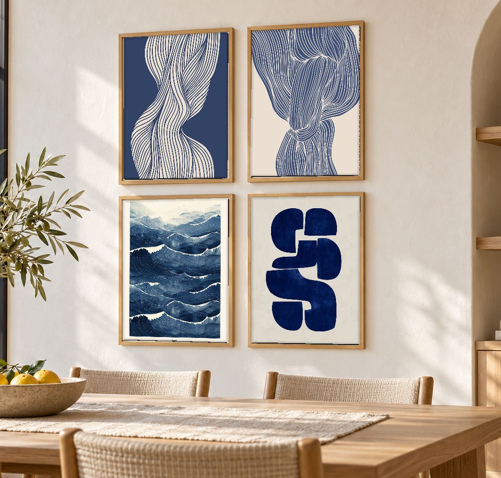 Set de cuadros decorativos que combinan