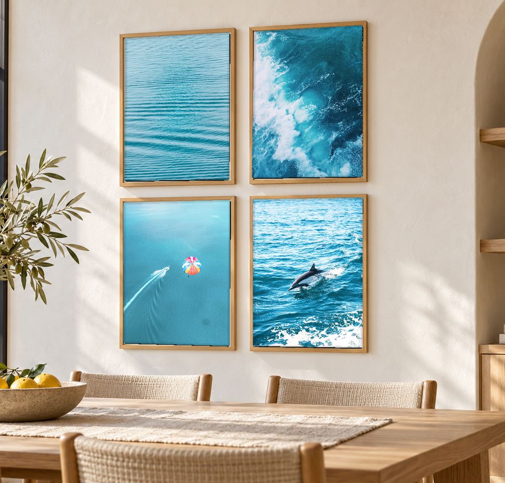 Set de cuadros decorativos que combinan