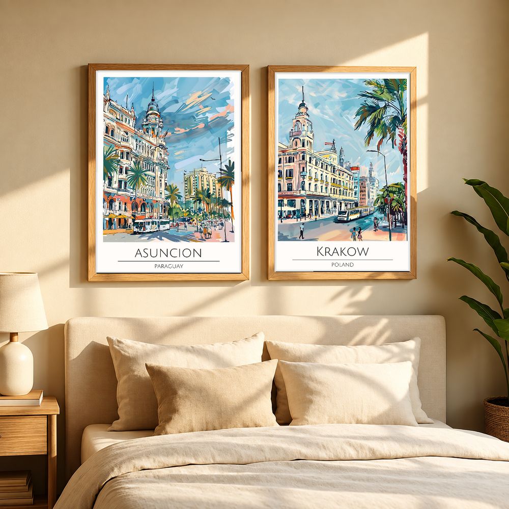Set de cuadros decorativos que combinan