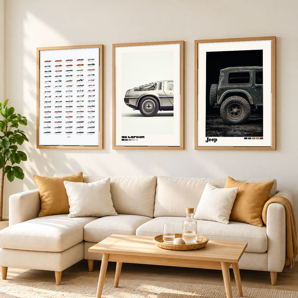 Set de cuadros decorativos que combinan