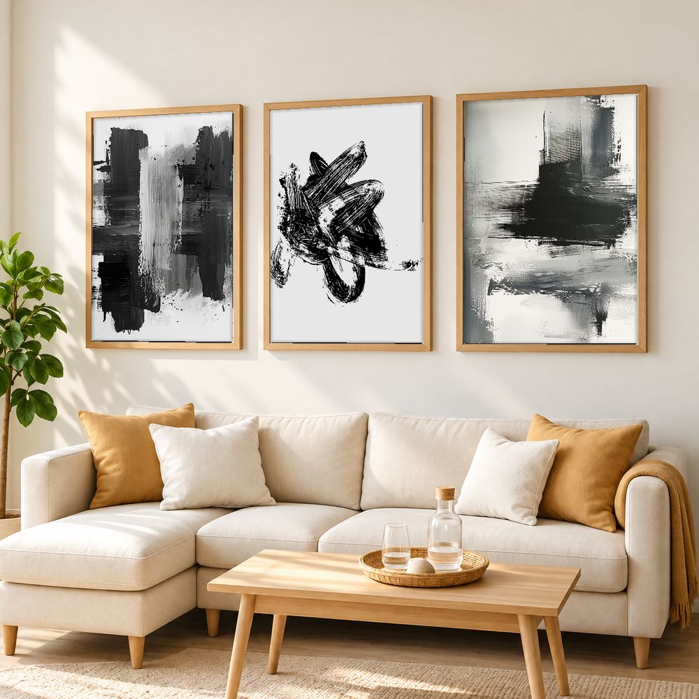 Set de cuadros decorativos que combinan