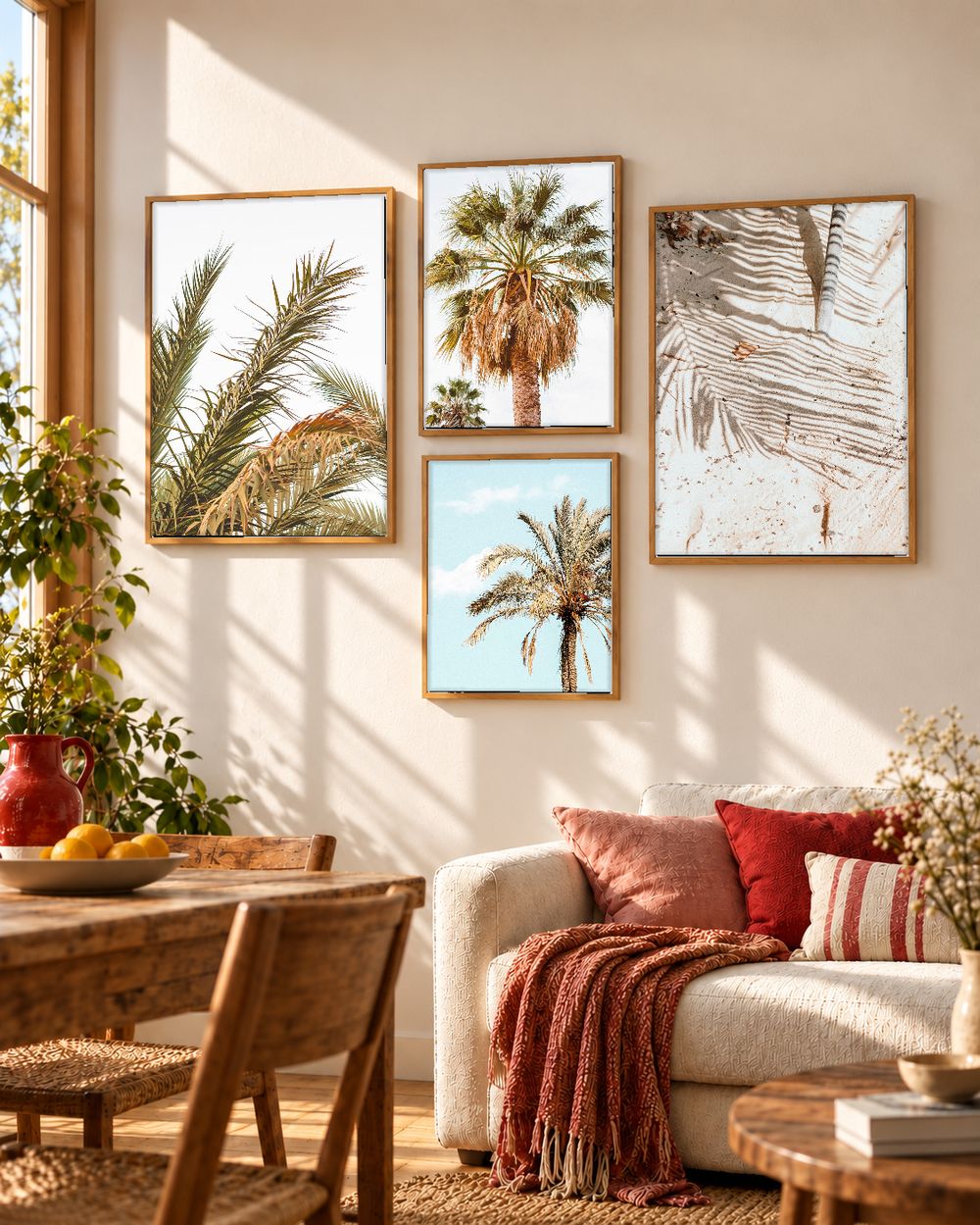 Set de cuadros decorativos que combinan