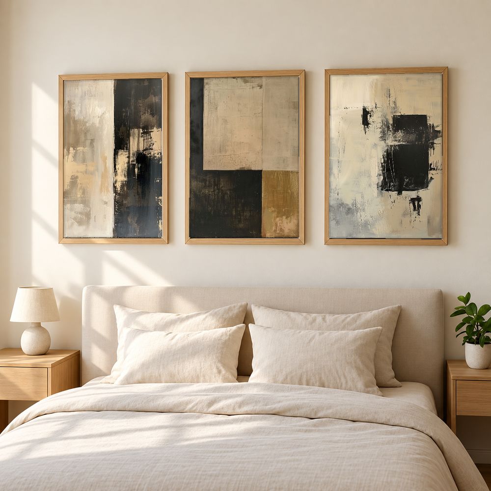 Set de cuadros decorativos que combinan