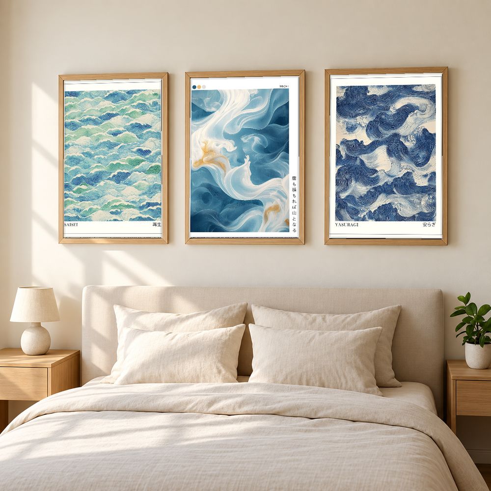 Set de cuadros decorativos que combinan