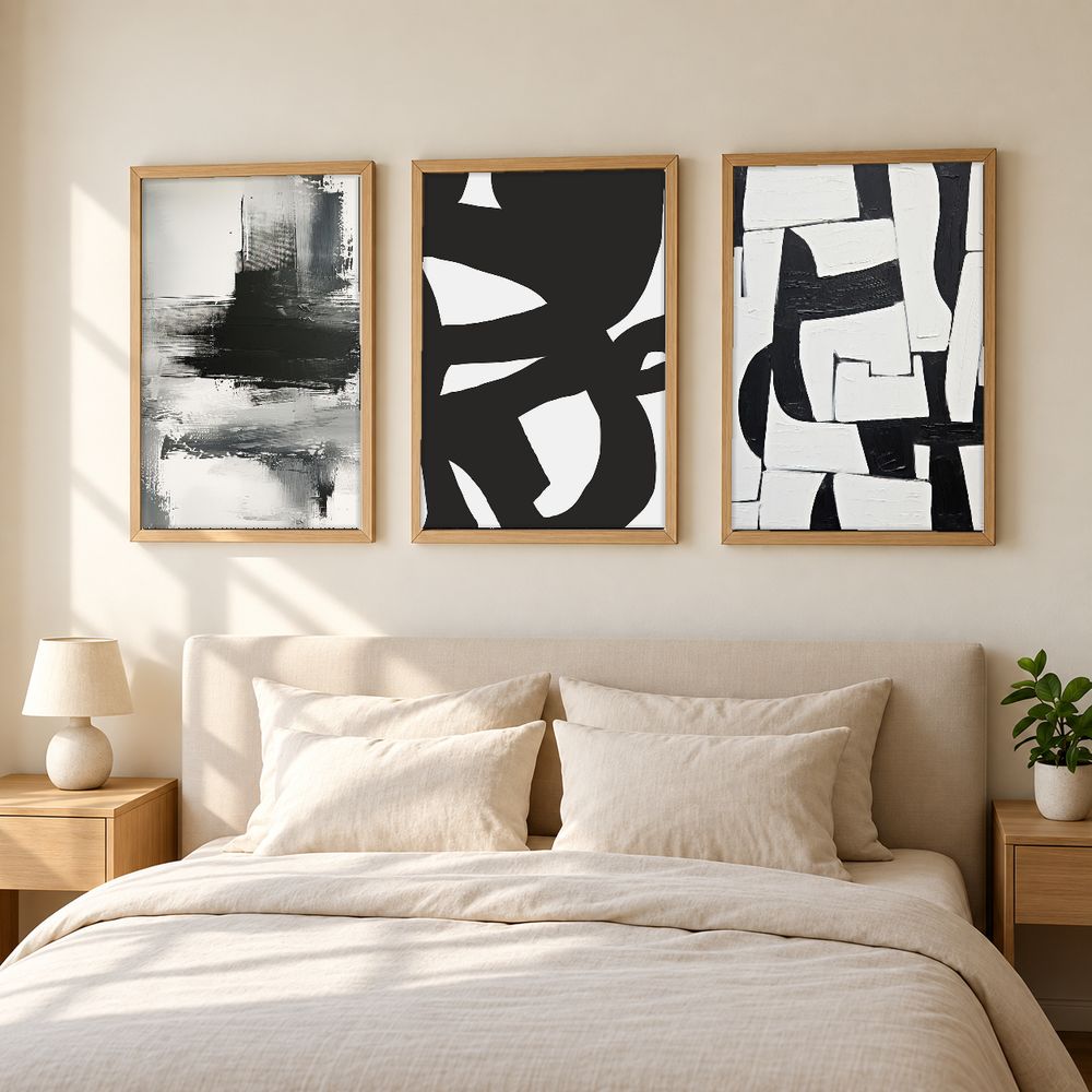 Set de cuadros decorativos que combinan