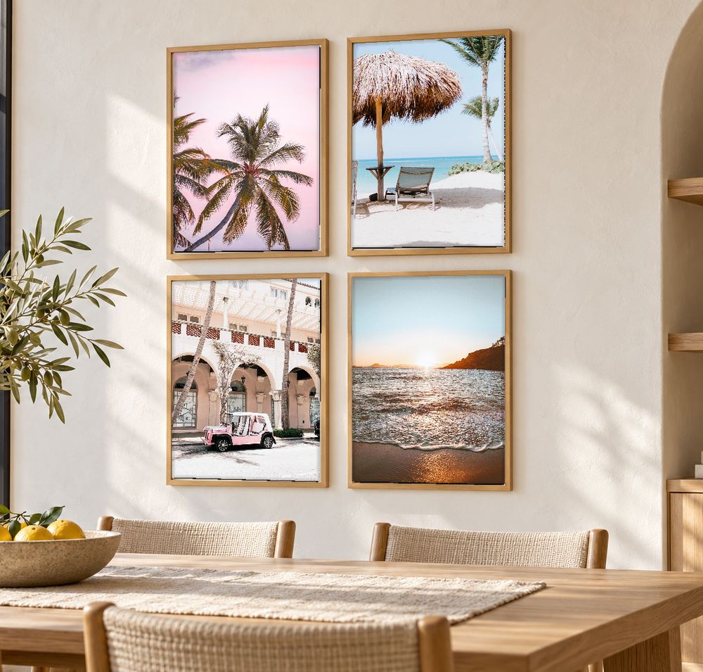 Set de cuadros decorativos que combinan