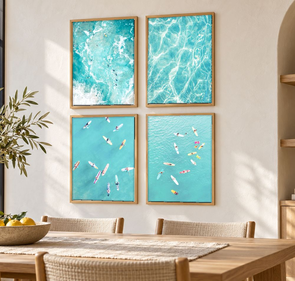 Set de cuadros decorativos que combinan