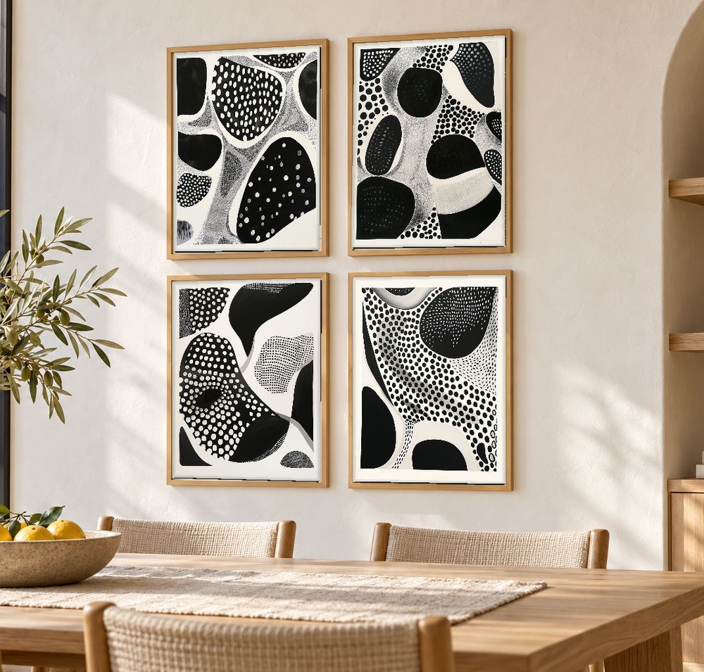 Set de cuadros decorativos que combinan